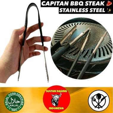 CAPITAN DAGING BBQ STAINLESS STEEL PREMIUM/ JEPITAN BBQ/ CAPITAN STEAK/ CAPITAN BBQ STAINLESS JEPITA