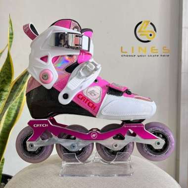 SEPATU RODA ANAK INLINE SKATE CATCH CARBON