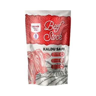 Yuuka Food Kaldu - Kaldu instan MPASI Bayi Non MSG Sapi 50gr
