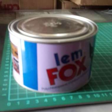 lem kuning fox kaleng biru ukuran 1/2 kg Multicolor