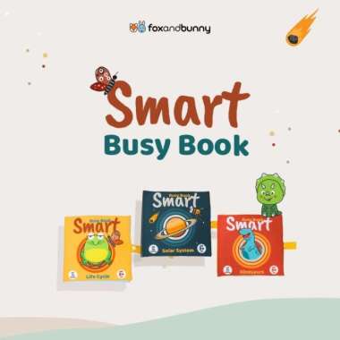 Smart Busy Book (Fox And Bunny)