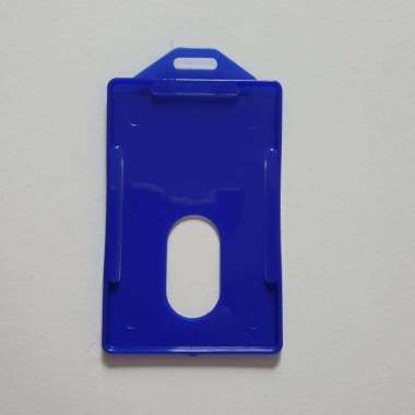 Plastik ID Card Holder/ Tempat ID Card/ Casing ID Card Biru