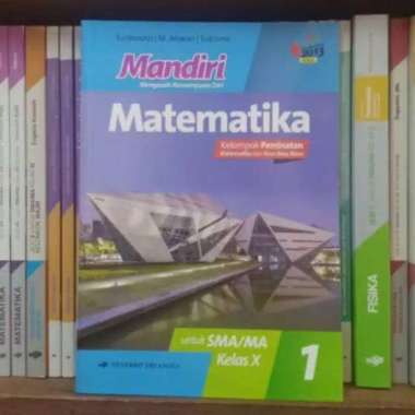 Buku Mandiri Matematika Kelas 1 / X 10 Sma K13N Erlangga Peminatan