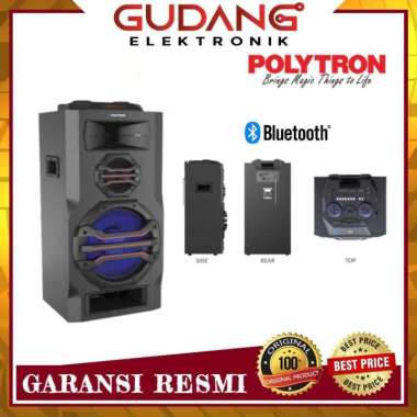 SPEAKER AKTIF POLYTRON PAS12SA15 PORTABLE SPEAKER PAS 12SA15 BLUETOOTH