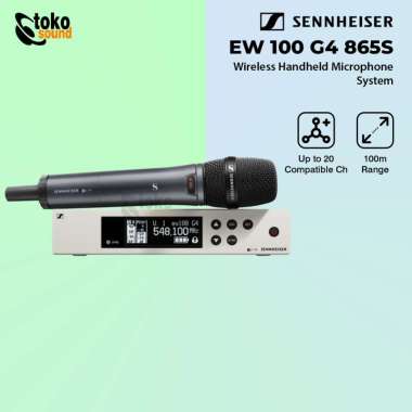 Sennheiser EW 100 G4 865S Wireless Handheld Mic System