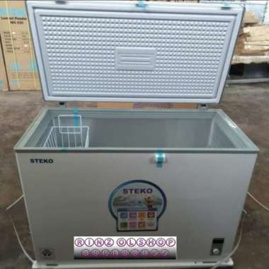 CHEST FREEZER STEKO BF330 LEMARI PEMBEKU 300 LITER BF 330 Multicolor