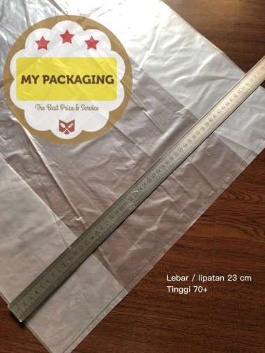 Kantong plastik PE 50 x 70 BENING TEBAL JUMBO BESAR