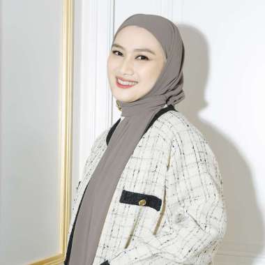 Lozy Hijab - Bawal Inner Square Smoke Grey