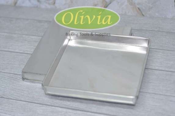 Loyang Kue Bolu Kotak 16 x 2 Cm Tebal
