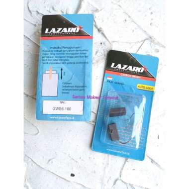 LAZARO CB6100 Carbon Brush Arang Kul CB Auto Stop GWS 6100 060 5100