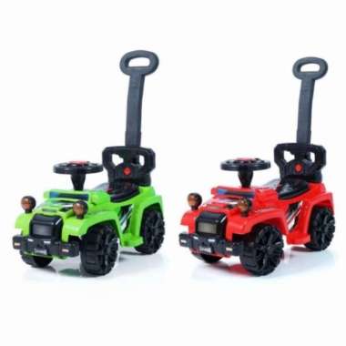 mainan mobil dorong jeep shp - mobilan tunggang anak laki perempuan Multicolor