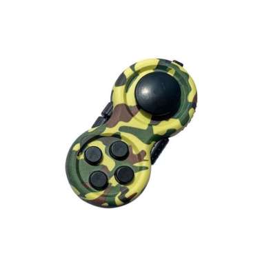 Fidget Pad Premium Edition Fidget Toy Anti Stress Toy Mainan Joystick Green Army