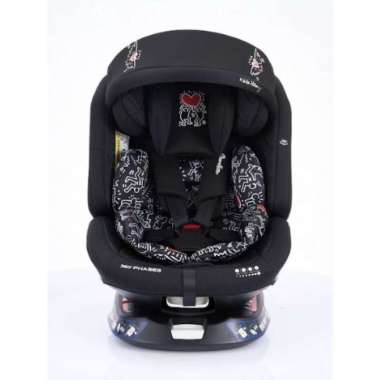 COCOLATTE CARSEAT CL 987 PHASES 360 BLACK KEITH HARING