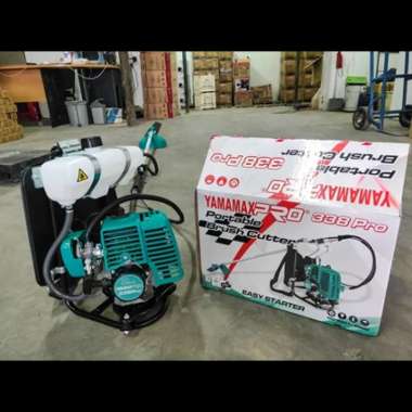 Mesin Potong Rumput Gendong 2Tak/Brush Cutter Yamamax 338Pro