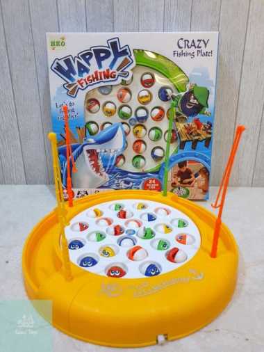 mainan anak pancingan ikan fishing game crazy fishing - 2821