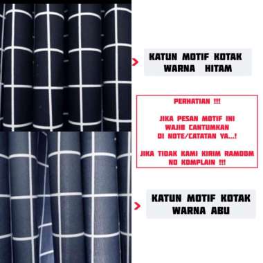 KURSI STOOL MINIMALIS MOTIF KOTAK" HITAM