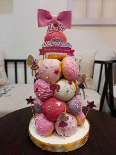donat tower donat susun donat birthday donat ulang tahun donut ultah Donat Viral Donat Kekinian