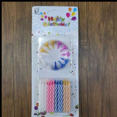 Lilin Ulang Tahun Kecil Warna Warni