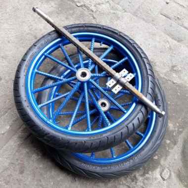 Roda Gerobak Ring 17 inch Ban Baru Roda Gerobak Dorong Set Ban Baru