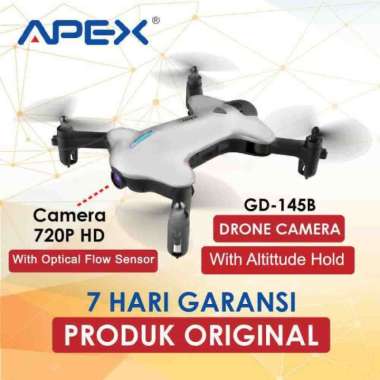 DRONE APEX 720P Camera HD Quadcopter Drone Mini Drone Camera - 145B Multivariasi Multicolor
