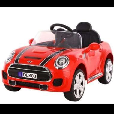 Yukita 06 Mobil aki Mini Cooper Merah