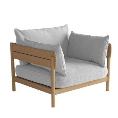 Kursi Sofa Tamu Minimalis Modern Kayu Jati Model Japanese