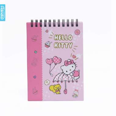 Hello Kitty A6 Memo Spiral Notebook 2305-4323 - Adinata / Buku Catatan / Memo