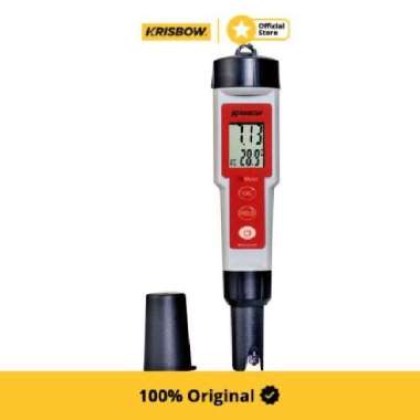 krisbow alat ukur ph meter dengan indikator suhu