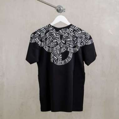 MARCELO BURLON Snake Wings White Tshirt in Black (unisex) S