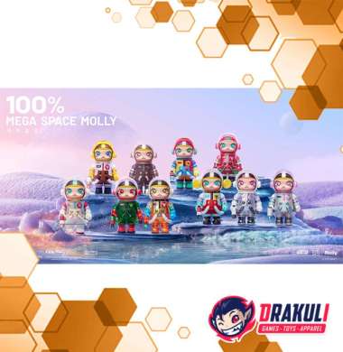 Toys PM Figure Mega Collection 100% Space Molly Series 1 Blind Box