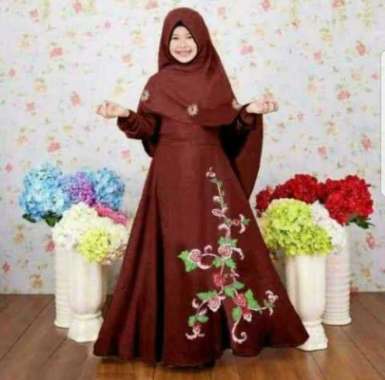 SN - HIJAB ANAK / GAMIS ANAK / SYARI ANAK / BAJU ANAK / NATUSHA /READY Multicolor
