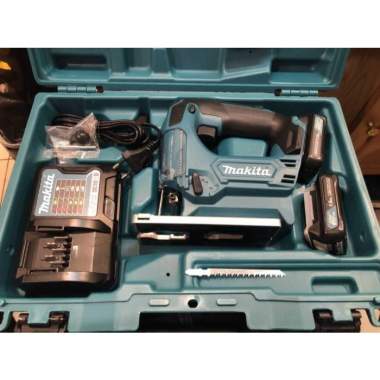 Mesin Jigsaw Cordless Makita/ Makita Jv 101 Dwye ( 12 Volt Battery )