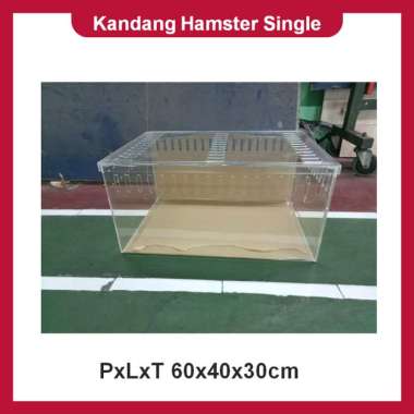 Kandang Hamster Single Full Akrilik Varian Based Information
