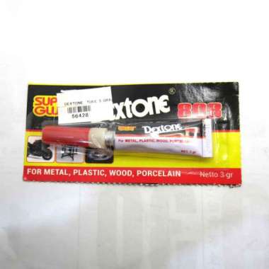 DEXTONE 808 RED / LEM SUPER GLUE / TUBE 3 GRAM