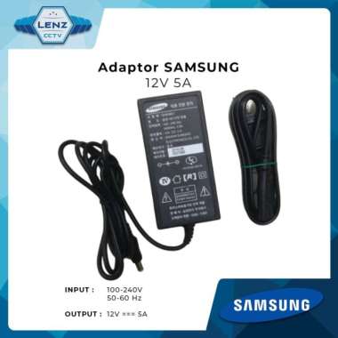 Adaptor Samsung 12V 5A / Adaptor Samsung Multicolor