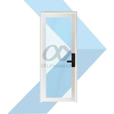 ALPHAMAX Max 11-KC SMARTIUM Pintu Rumah Pintu Kantor Pintu Gudang Pintu Aluminium Kaca Polos Clear d