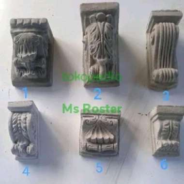 Korbel Spot Kembang/Lisplang Profil Beton/Jendela Pintu/Varian Motif
