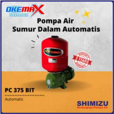 Shimizu Pompa Air Jet Pump Otomatis PC-375 BIT