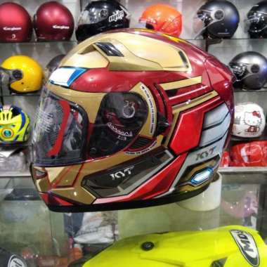 Helm Kyt K2 Rider Marvel Iron Man/Full Face Multicolor