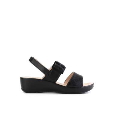 Obermain Wedges Wanita MARGI GABRINA Black OC70367BK 38 Black
