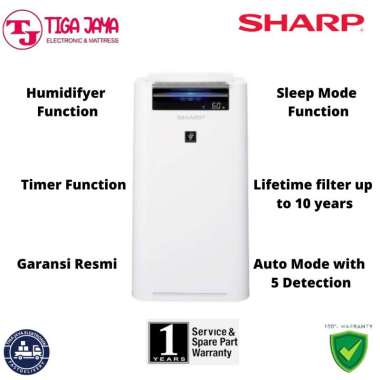 Sharp KC-G40Y - Purifikasi Udara dengan Fungsi Pelembab 28 m²