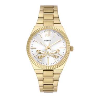 JAM TANGAN FOSSIL WANITA ORIGINAL ES5262 - JAM TANGAN FOSSIL ES5262 JAM FOSIL ES5262 ES 5262 JAM TAN