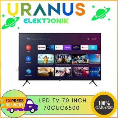 Coocaa 70CUC6500 Led Tv 70 Inch Smart Android 10.0 UHD 4K