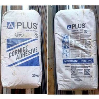 Kompon Gipsum Aplus Per Sak Compound Gypsum Cornice Adhesive