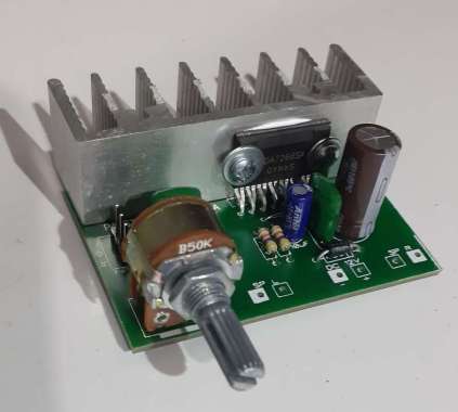 KIT MINI AMPLI STEREO TDA7266SA TDA7266 DC12V