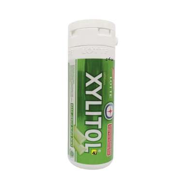 Xylitol - Permen Karet Bebas Gula - TABUNG MINI HIJAU