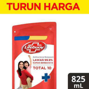 Lifebuoy body wash 825 ml / Sabun mandi cair lifebuoy 825 ml Lemon fresh