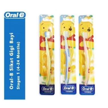 Oral B Stage 1( 4-24 M) & Stage 2 ( 2-4 years) 4-24 M Merah