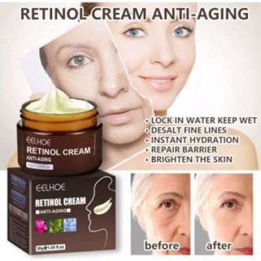 ORIGINAL EELHOE 100% RETINOL CREAM KRIM WAJAH RETINOL ANTI PENUAAN ANTI KERIPUT MEMUTIHKAN DAN MENGE