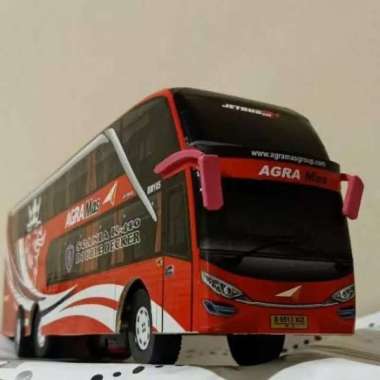 Miniatur Bus Bis / Mainan Bus Bis Agra Mas Dd Multicolor
